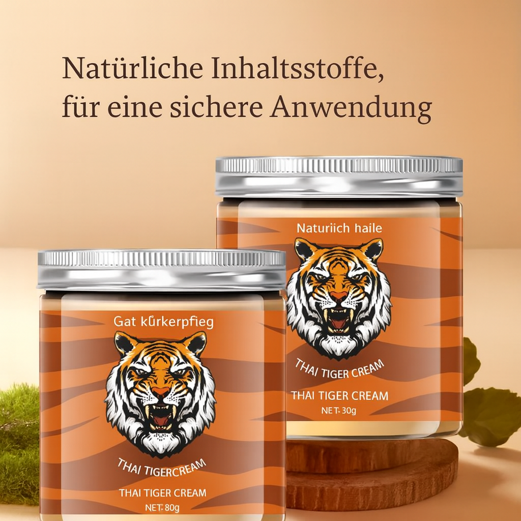Thai Tiger Cream: Entspanntere Haut ab der ersten anwendun