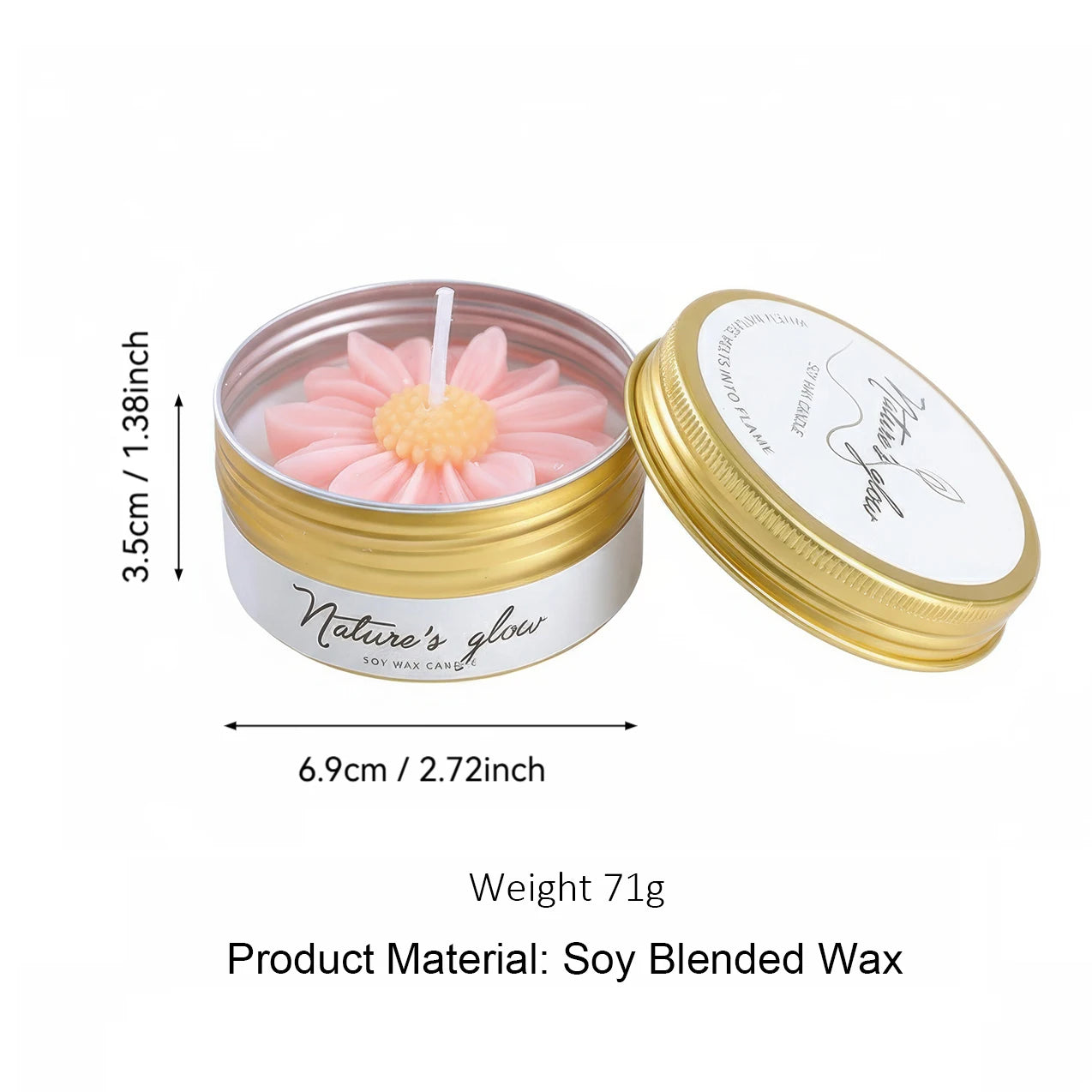 Aroma Duftkerzen aus Sojawachs