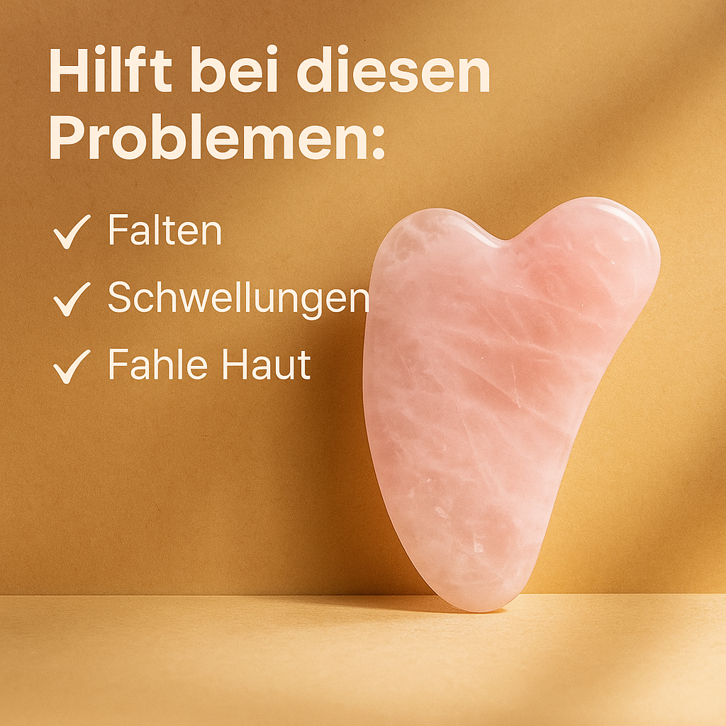 GuaSha Schaber Jade Stein: Sichtbar straffe Haut nach 7 Tagen